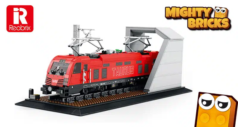 MightyBricks News: Reobrix City Trains Züge und Lokomotiven aus Klemmbausteinen