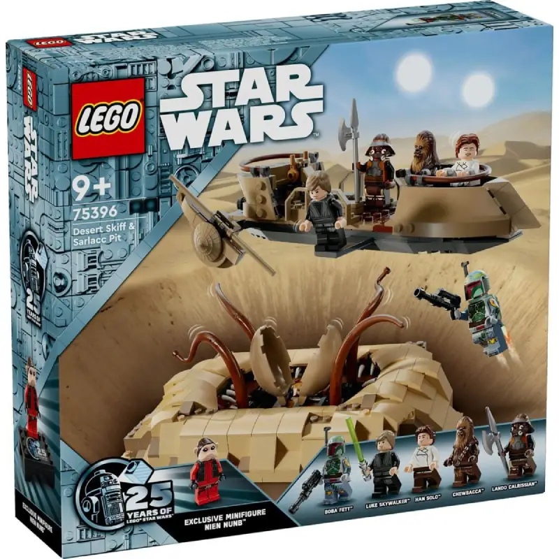 LEGO® Star Wars 75396 Wüsten-Skiff und Sarlacc-Grube