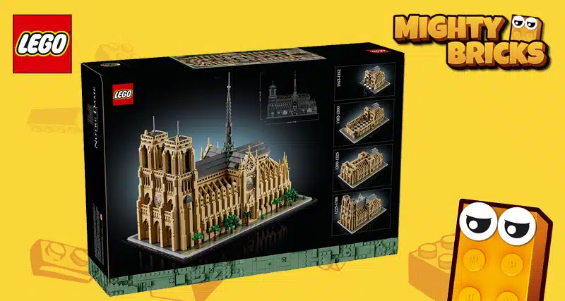 MightyBricks News: LEGO® Architecture 21061 Notre-Dame de Paris