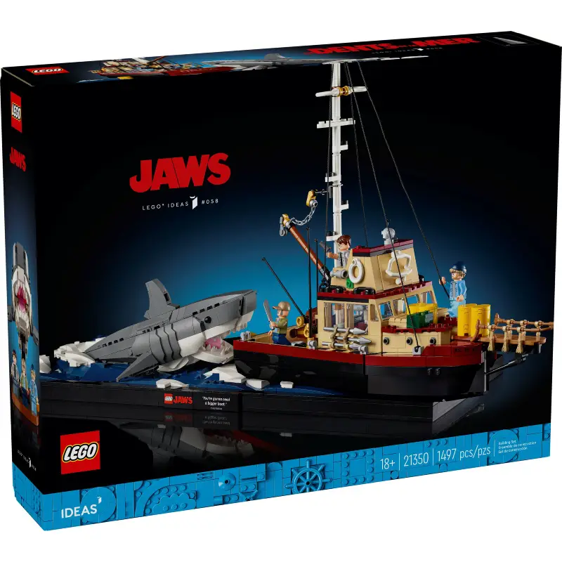 LEGO® Ideas 21350 Der weiße Hai