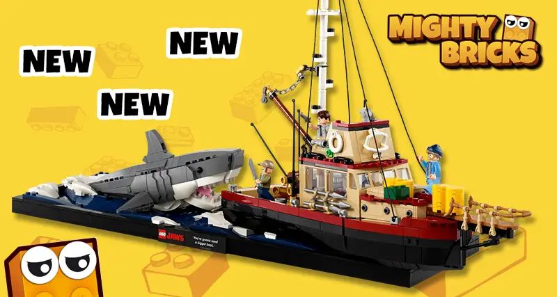 MightyBricks News: LEGO Ideas 21350 Der weiße Hai