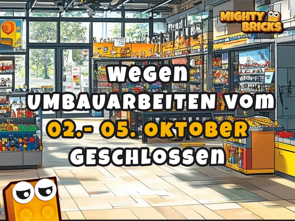 Unser LEGO Store in Teltow wird größer – Alles zu den bevorstehenden Umbauarbeiten!