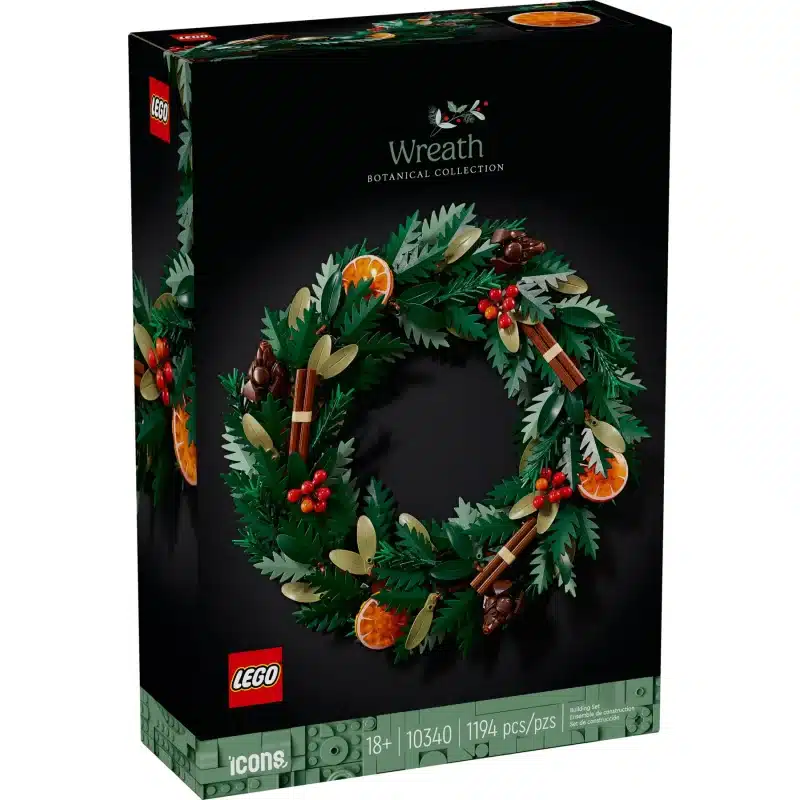 LEGO® Icons 10340 Weihnachtskranz